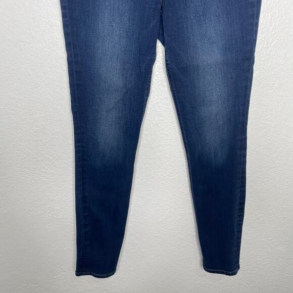 Express Womens Jeans Size 4 Perfect Ankle Legging High Rise Denim Blue - Picture 11 of 16